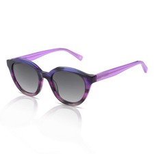 Image of Joules Sunglasses Women's Chestnut JS7080 604 Gloss Multi Wash/Grey Gradient