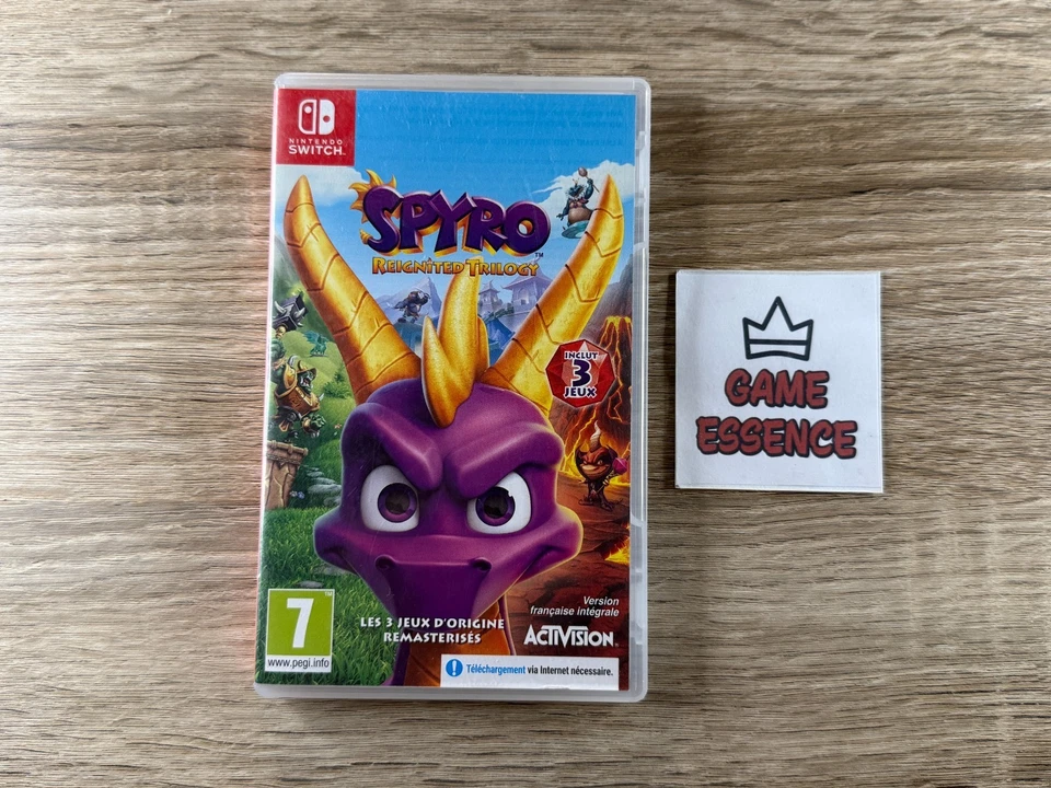 SPYRO REIGNITED TRILOGY SWITCH FR OCCASION, photo 1 sur 3