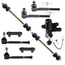 9pcs Suspension Kit Sway Bar Inner Outer Tie Rod Adjusting Sleeve Idler Arm