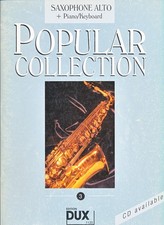 Noten: Edition Dux Popular Collection Band 3 für Alt-Saxophon und Klavier