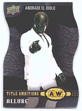 2022 Upper Deck Allure AEW #TA-13 Andrade El Idolo Title Ambitions