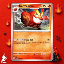 Darmanitan 16/94 Phantasmal Flames Uncommon Pokemon TCG Card Trading NM Art Uta