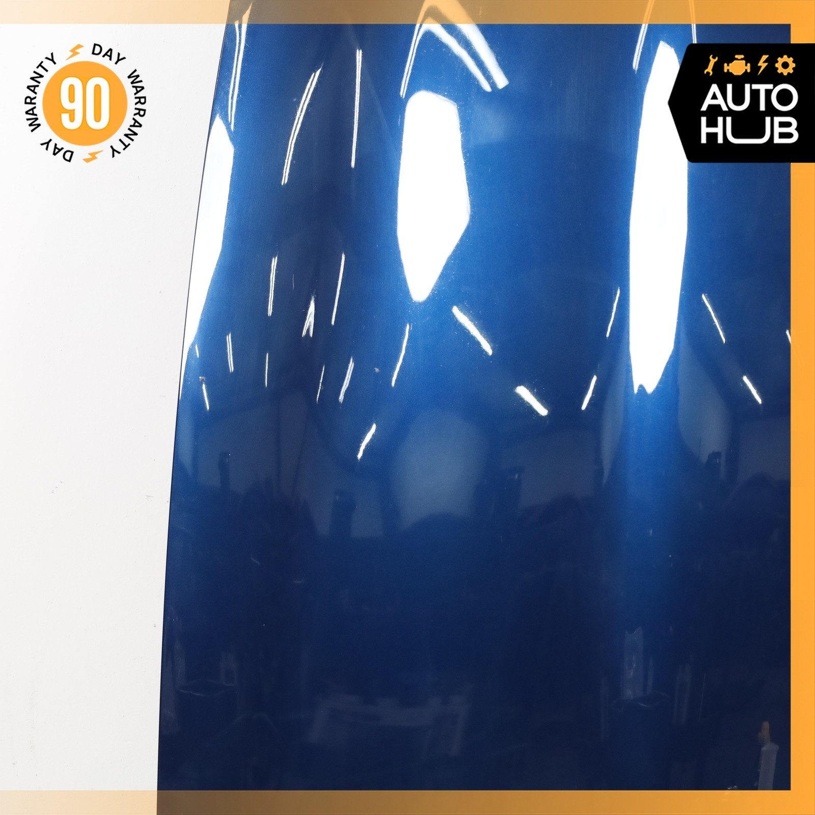 00-04 Aston Martin DB7 Vantage Hood Bonnet Cover Panel Assembly Blue OEM