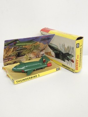 Dinky Toys 101 Thunderbirds 2, Boxed, Rare, Vintage, Gerry Anderson 1967
