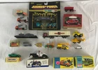 Group Lot of vintage Die-Cast Cars & Wiking Schuco Matchbox Corgi Cars Boxes