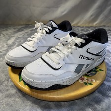 Reebok Court Drift Men's White/Black/Alloy Athletic Shoes Size 11