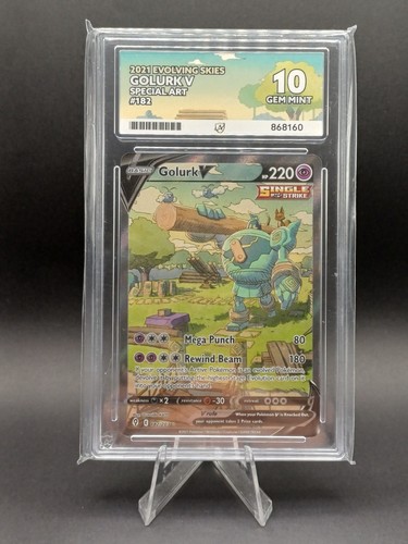 Golurk V graded ACE 10 for sale on eBay