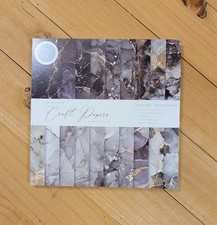 INK DROPS-MONOCHROME 6x6 PAPER PAD-Craft Consortium-40 Double-Sided Cardstock