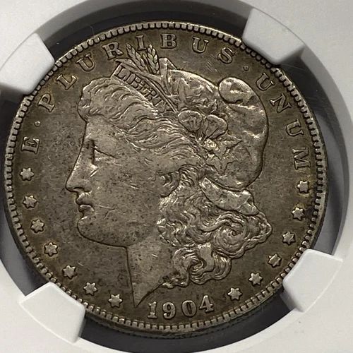1904-S $1 Morgan Silver Dollar NGC XF40 Item 9186