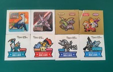 Pokemon Sticker Seal Set 8 Pieces Used Condition