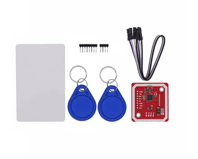 PN532 NFC RFID Modul Set 13,56MHz inkl. 2 RFID Schlüsselanhänger & 1x RFID Karte