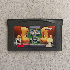 THQ Jimmy Neutron vs. Jimmy Negatron Nintendo GBA Game Cartridge 2002 E