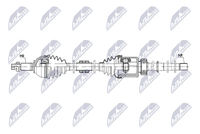 Nty Antriebswelle NPW-NS-177 FüR Infiniti Passend FüR Nissan