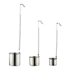 304 Stainless Steel Wine Dipper Portable Wine Ladle Spoon for Outdoor Travel