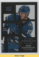 2024 Upper Deck Series 2 UD Portraits Black Shakir Mukhamadullin #P35 READ 1mr8