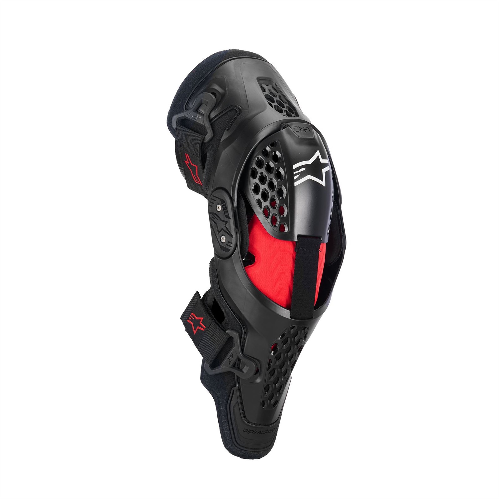 Alpinestars Black/Red/Gray Sx-1 Plasma Knee Protector Cool Size: S/M - Image 2