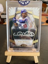 2022 Topps Tier One - Prime Performers Autographs Gary Sheffield Silver Ink /10