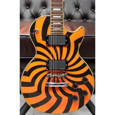Second Hand Epiphone Les Paul Zakk Wylde Buzzsaw Orange Signature Guitar