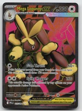 mega lopunny pokemon card ex | Phantasmal Flames Celebrate the incredible history of the TCG hobby by adding this Mega Lopunny ex 2025 Pokemon Phantasmal Flames Special Illustration Rare #128 PSA Authenticated 10 Card to your vault Mega Lopunny ex #115 Prices