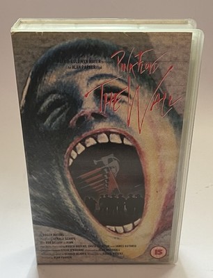 Pink Floyd The Wall VHS Tape Vintage