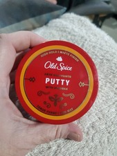 Old Spice Hair Styling Putty with Beeswax High Hold  Matte Finish 2.22 oz New