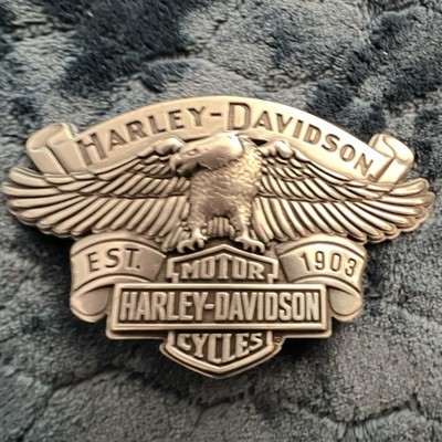 Harley-Davidson Eagle Wings Est. 1903 Motor Cycles Belt Buckle