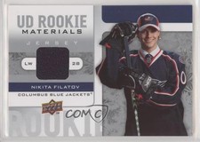 2008-09 Upper Deck UD Rookie Materials Nikita Filatov #RM-NF 0o9