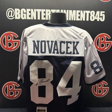 Jay Novacek Dallas Cowboys NFL Jersey Signed Autographed JSA COA LOA