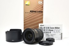 Nikon AF-S DX NIKKOR 17-55mm f2.8 G IF-ED Wide Angle Lens From Japan Exc 5 