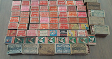 Vintage,gros lot de boîtes d'allumettes anciennes (3 photos).