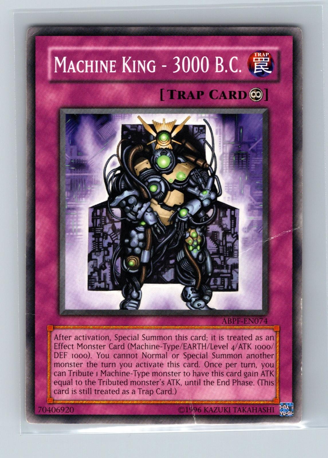 Machine King - 3000 B.C. ABPF-EN074 Absolute Powerforce Yu-Gi-Oh Unlimited HP