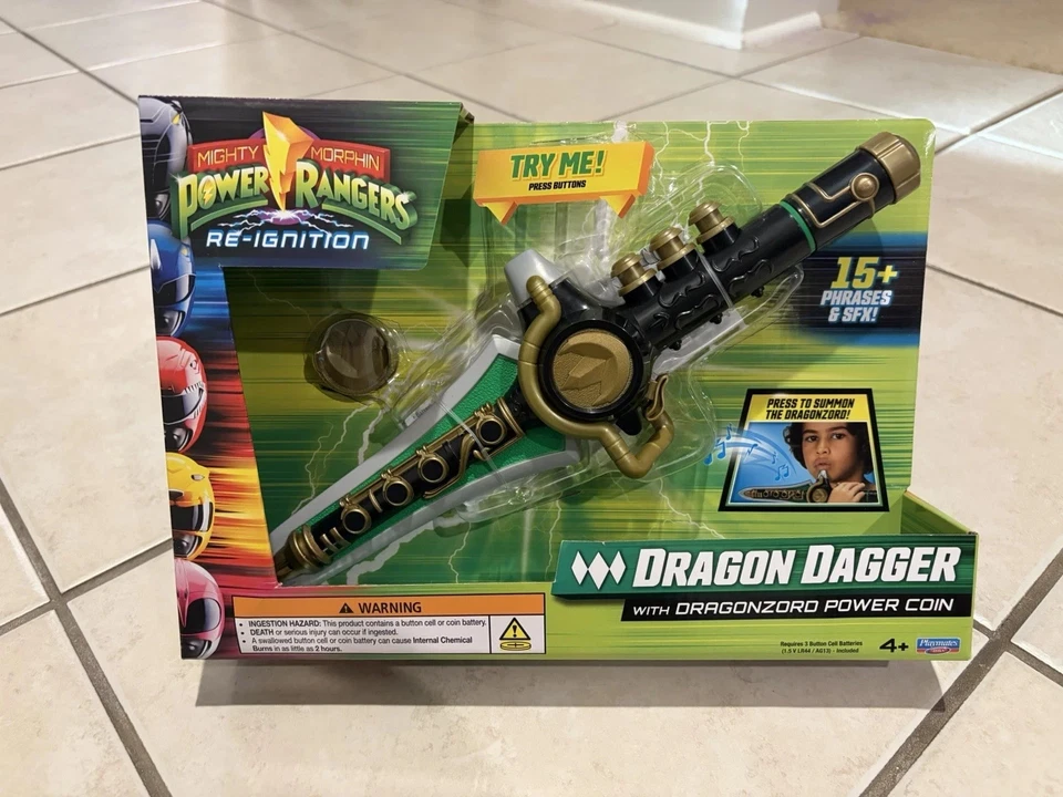 Mighty Morphin Power Rangers Re-Ignition Dragon Dagger Nuevo 2025 Reignition Foto 3 de 3
