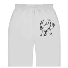 'Dalmation Head' Adult Sweatpants / Joggers (JO036401)