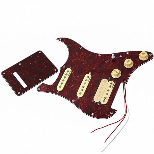 Prewired Pickguard SSH Loaded Pickguard Alnico5 Pickup For Strat Electric Guitar - Picture 7 of 10