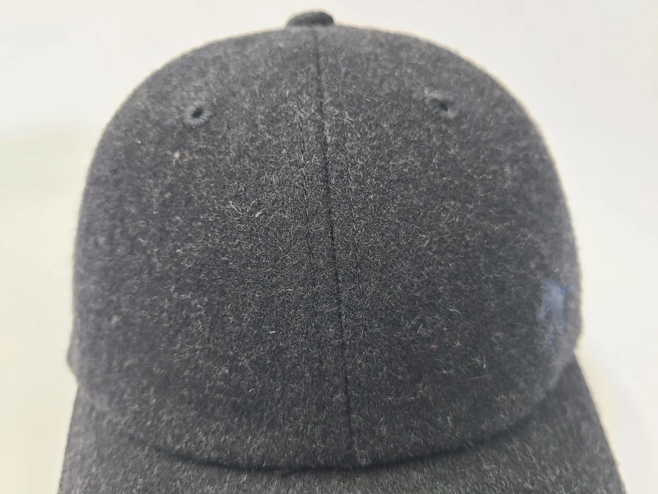 Orvis Fly Fishing Strapback 可调(适合小号)帽子羊毛混纺男式黑色 — 第 4/4 张图片