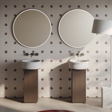 Waschtischunterschrank eckig H72 cm mit Innenaufbewahrung Mono