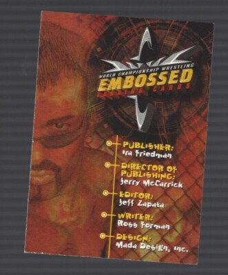 1999 Topps Embossed WCW Wrestling Card LWO - NWO  - RC - You Pick - Complete Set