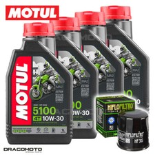 Yamaha XV 1700 Road Star Warrior 2002-2004 Tagliando Olio Motul 5100 10W-30 4...