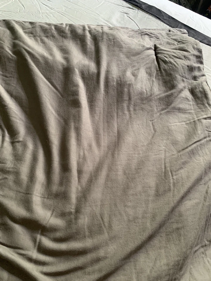 Simply Vera Vera Wang Bedspread Queen Comforter Striped Black/Gray/ White 92x98 - Image 2 of 4