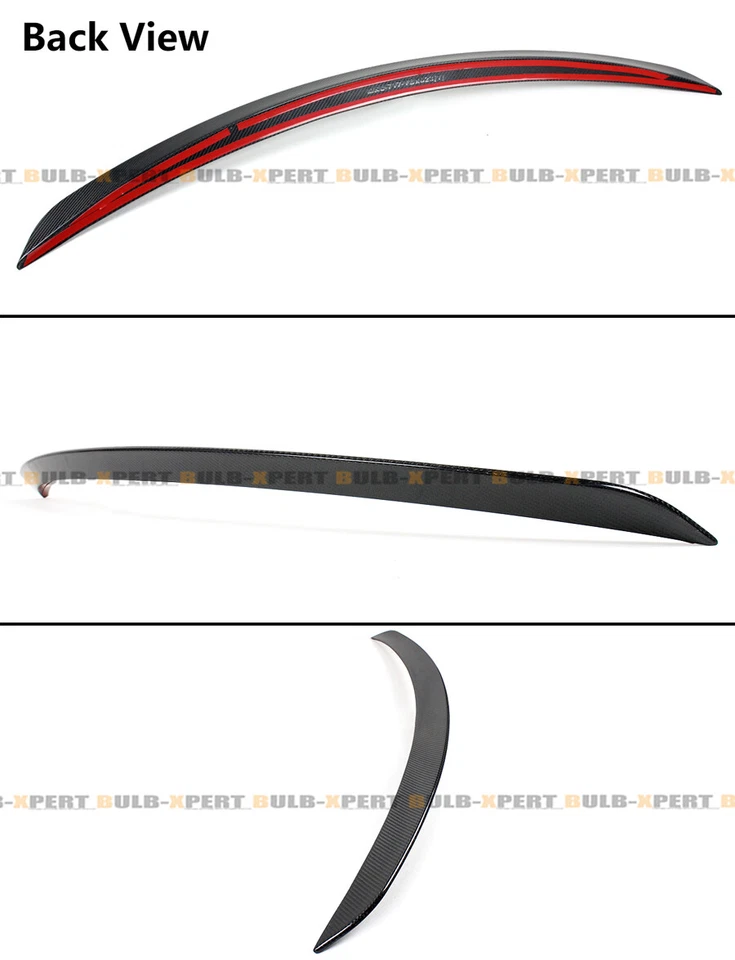 PARA MERCEDES BENZ C257 CLS450 2019-21 ESTILO AMG FIBRA DE CARBONO ALERÓN MALETERO Foto 3 de 4