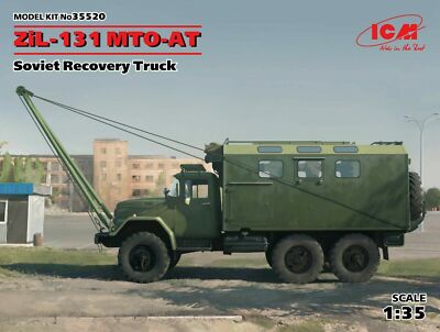 ICM 35520 ZIL-131 MTO-AT Soviet Recovery 1/35 scale plastic model kit Truck USSR