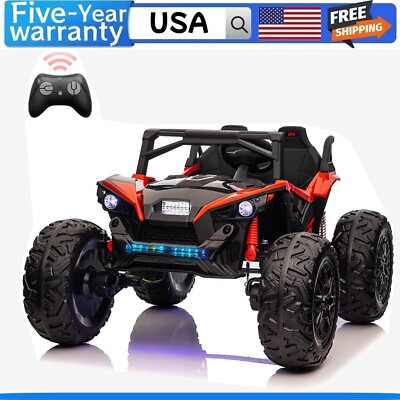  24V 2 Seats Ride on UTV with Remote Control 4WD Electric Vehicle with Full-Met