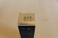Vintage Sylvania Brand Projector Bulb MODEL DYP 120V, 600 watt