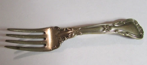 Gorham Chantilly Sterling Silver Baby Fork NO Monogram Later Hallmark