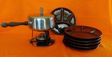Retro Fondue Set aus den 70iger Jahren