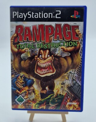 Rampage - Total Destruction PS2 - Sony Playstation 2 - guter Zustand  