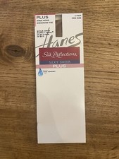 Hanes 2-Pack Knee Highs Silk Reflections Silky Sheer Enhanced Toe Cool Comfort