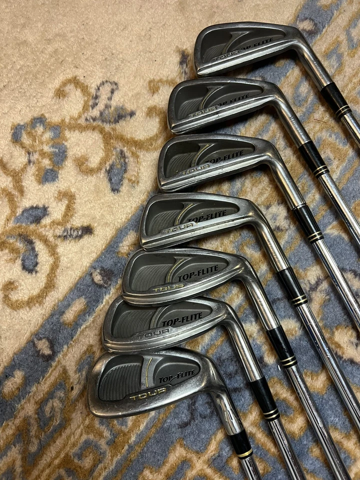 Top-Flite Golf TOUR MID-SIZE Iron Set 3-PW NO 7 CLUB Right Graphite Regular Flex - Image 2 of 4