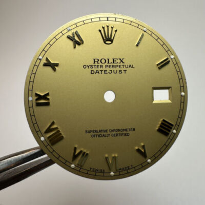 Rolex Datejust 16233 16238 Zifferblatt Roman Cream RAR