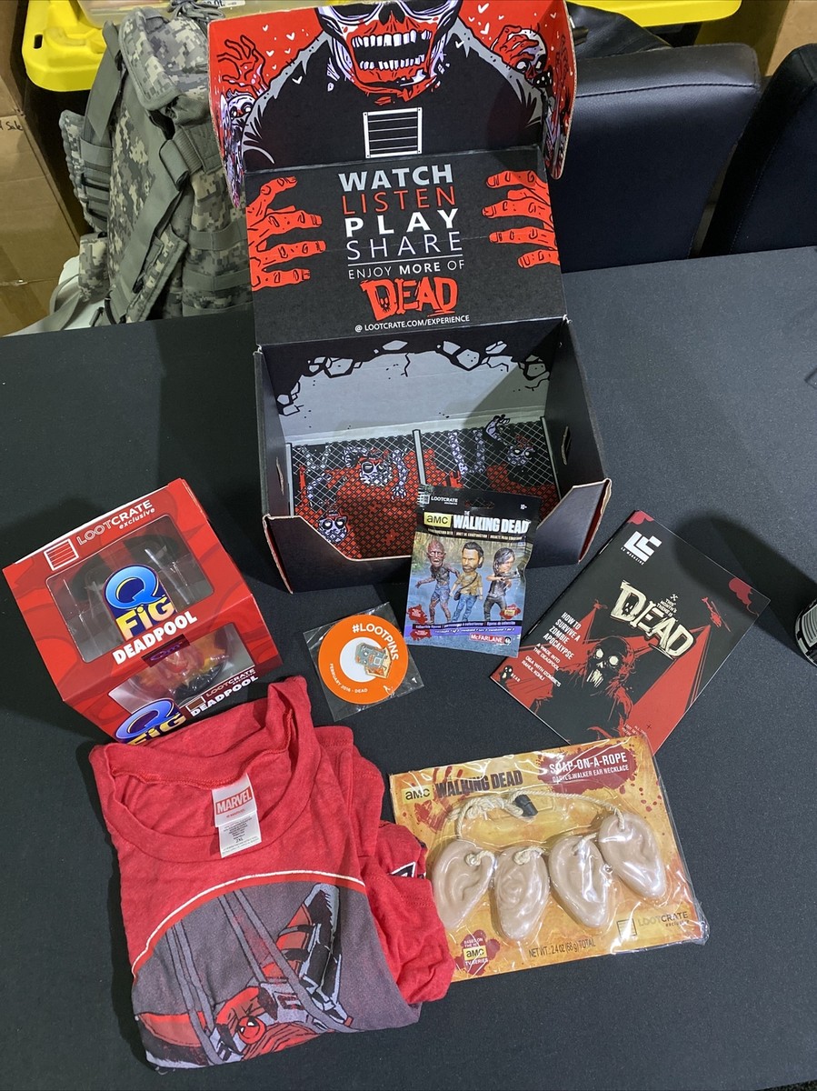 Loot Crate February 2016 Dead Theme Loot Box: Walking Dead